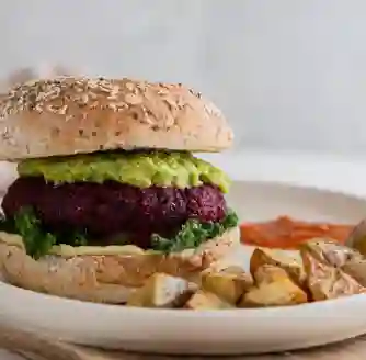 Avo Veggie Burger (vegan)