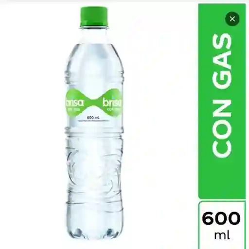 Agua Con Gas 600 Ml