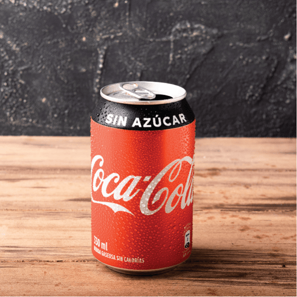 Coca Cola Lata Sin Azúcar