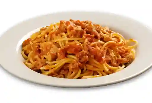 Spaguetti Napolitana Carne