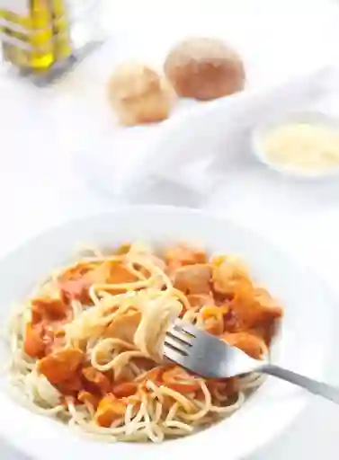 Spaghetti Con Pollo