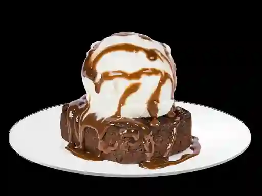 Brownie Con Helado