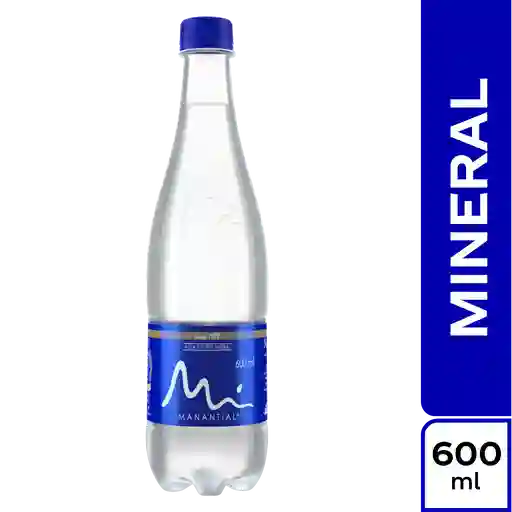 Botella Con Agua 600 Ml