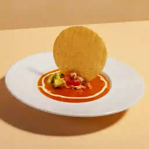 Sopa Mexicana Con Pollo