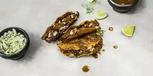 Taco Crujiente De Birria De Res