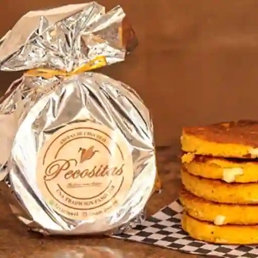 Paq De Arepa De Chocolo Relleno Queso