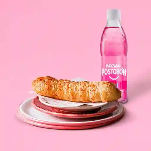 Hojaldre + Gaseosa 300 Ml