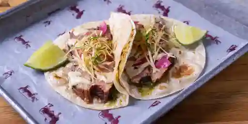 Tacos De Brisket Por 2