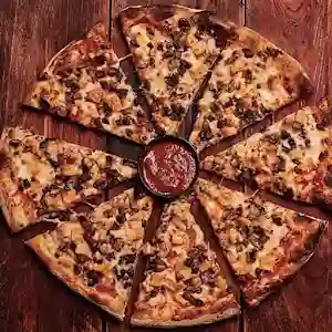 Pizza Pollo Y Champiñones