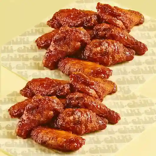 Chicken Wings X 20 Con Bbq Sriracha