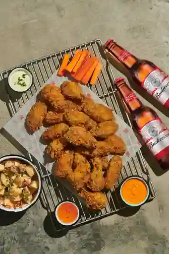 Combo Wings X 20 + Cerveza