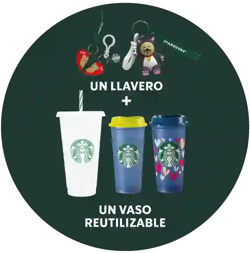 Vaso Reutilizable + Llavero