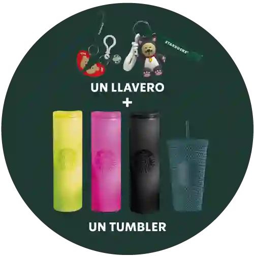 Tumbler + Llavero