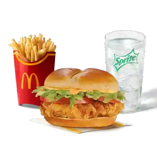 Mccombo Pollo Mccrispy Deluxe Spicy Grande