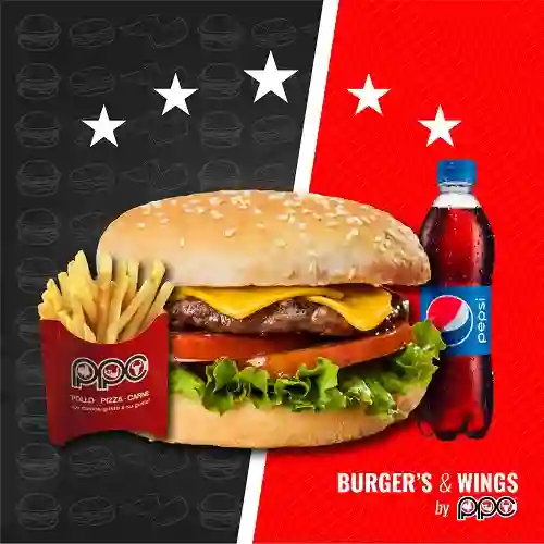 Combo Individual Hamburguesa Clásica ...