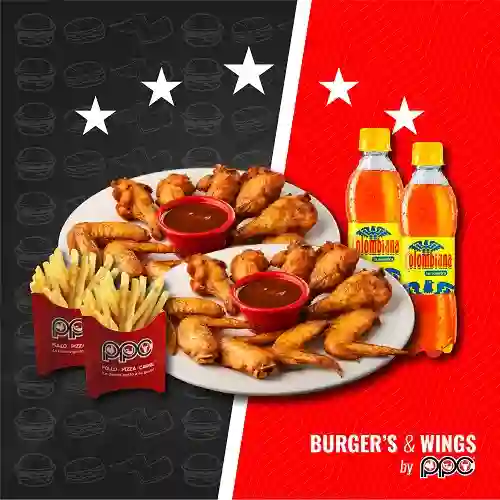 Combo Pareja Alitas 2 X 5 Bw