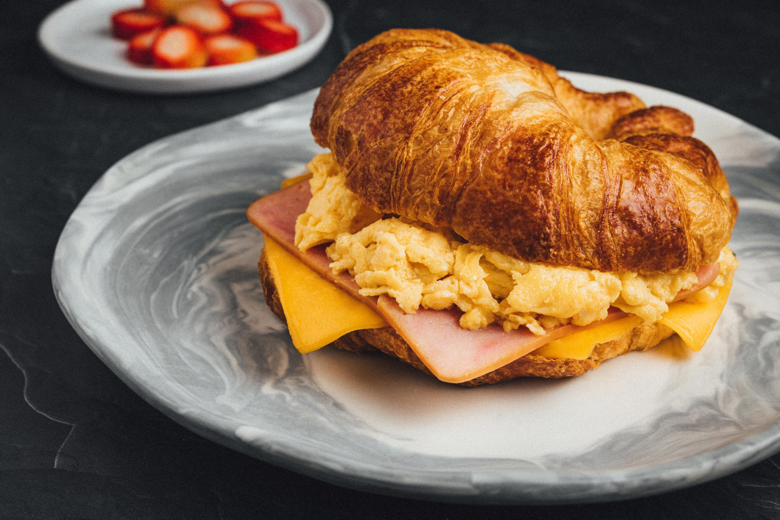 Ham Cheese & Egg Croissant