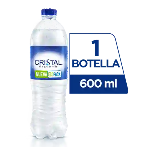 Agua Cristal Pet 600 Ml