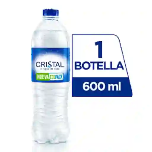 Agua Cristal  Gas 600ml
