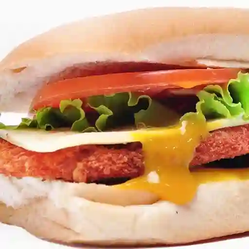 Sándwich De Pollo Apanado