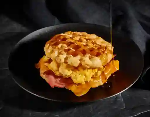 Egg & Bacon Pandewaffle