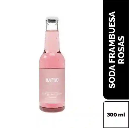 Soda Hatsu De Frambuesa Y Rosas 300 Ml
