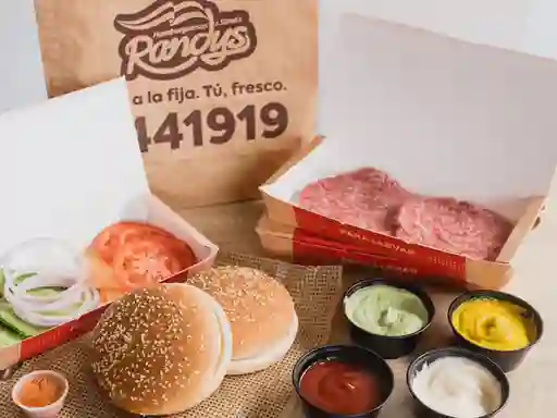 Pack Hamb. Americana