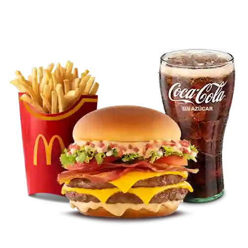 Mccombo Tasty Turbo Bacon 2 Carnes Grande