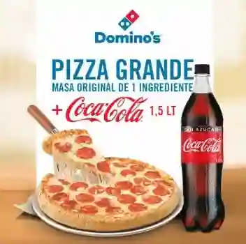 Pizza Grande 1 Ingrediente Y Coca Cola 1