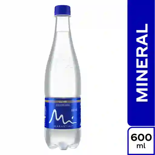 Botella Con Agua 600 Ml