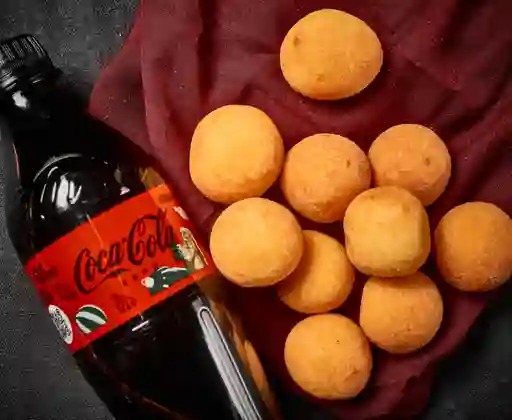 Buñuelos + Coca Cola