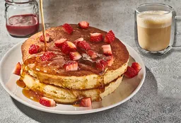 Pancakes + Cappuccino