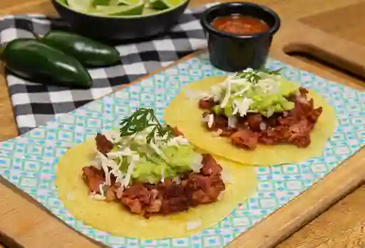 Tacos Chorizo X2