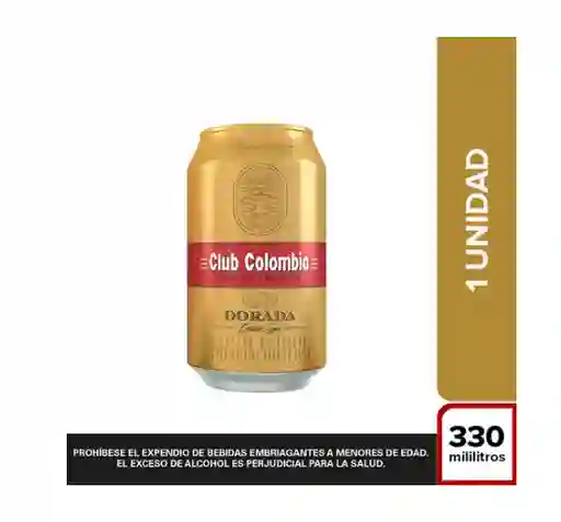 Club Colombia Dorada Lta 330ml
