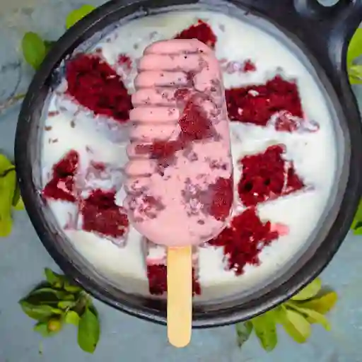 Paleta De Yogurt Red Velvet