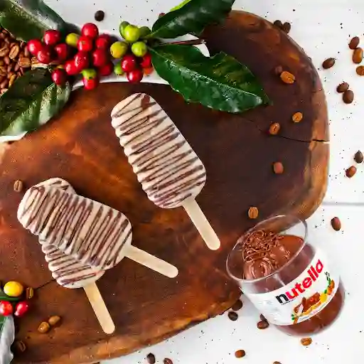 Paleta De Café Con Nutella