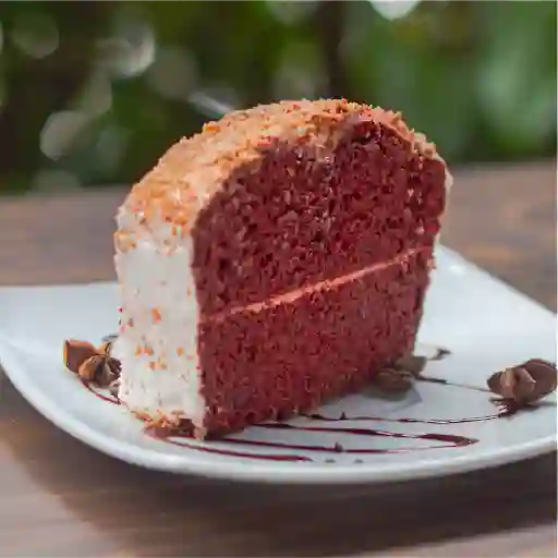 Porción Torta De Red Velvet