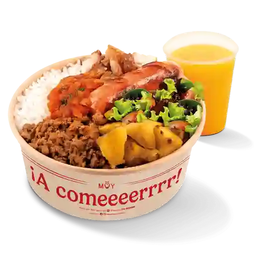 Muy Paisa Ligero + Bebida