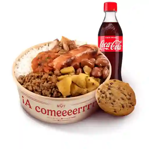 Muy Paisa + Bebida+ Postre