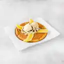 Waffle de Arequipe y Banano