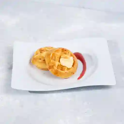 Mini Waffles D'yuca Doble
