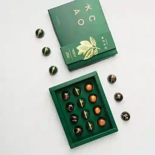Caja X12 Bombones Verde