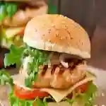 Hamburguesa de Pollo Apanado