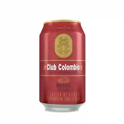 Cerveza Club Colombia Roja En Lata 330ml