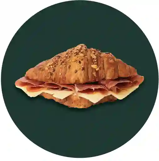 Croissantcereal Jamón Serrano&queso