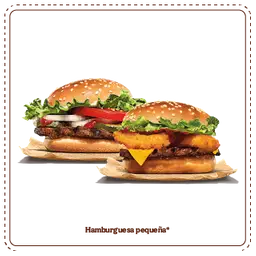 Promo Whopper® Jr + Bbq Burger