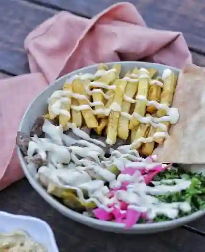 Shawarma Med Falafel Al Plato