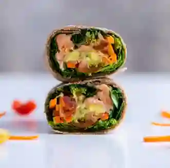 Wrap Salmon Chili Mayo