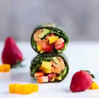 Wrap Salmon Mango
