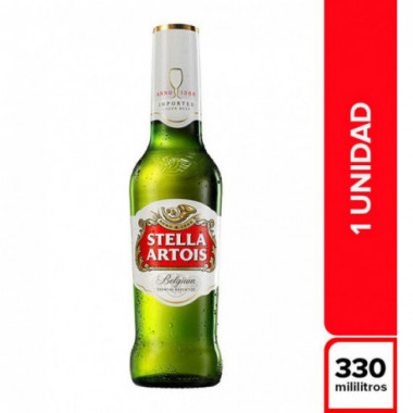 Cerveza Stella Artois 330 Ml